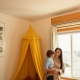 Indoor unit of a Quilt heat pump in a child's room