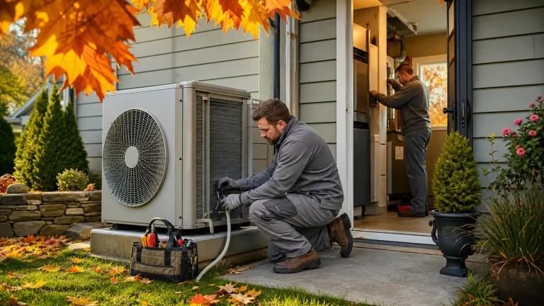 Fall Heat Pump Tune-Up in Nanaimo: Defrost, Backup Heat, Condensate Check